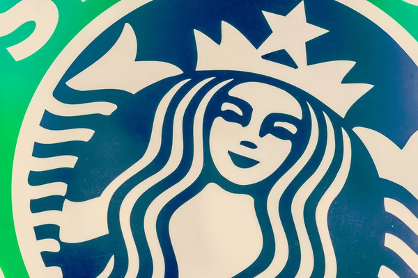 Starbucks signo de café — Foto de Stock