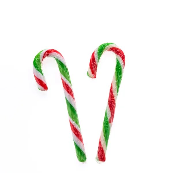 Christmas candy canes — Stock Photo, Image