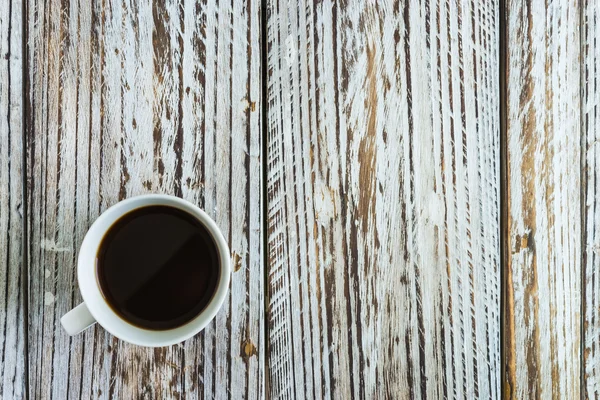 Witte koffiebeker — Stockfoto