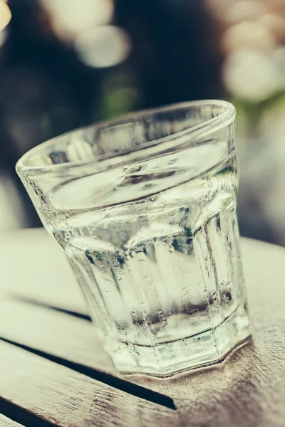 Ice Water glass — Stock Photo, Image