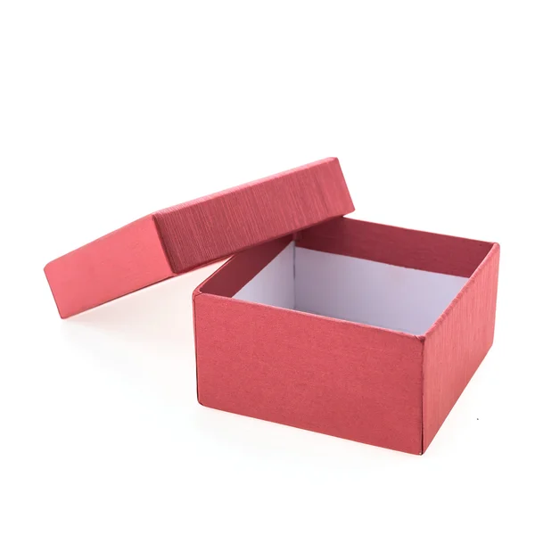 Chirstmas caixa vermelha — Fotografia de Stock