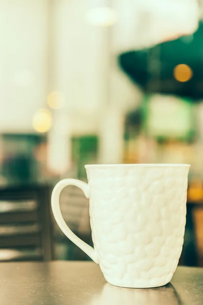 咖啡店的咖啡杯 — 图库照片