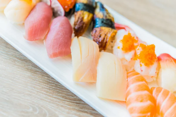 Delicios japonez sushi rulouri — Fotografie, imagine de stoc