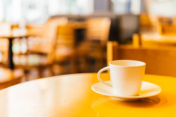 Kaffeetasse im Café — Stockfoto