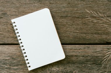 Boş Not kitap kağıdı