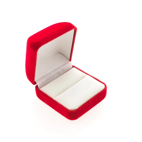 Diamond ring box — Stock Photo, Image