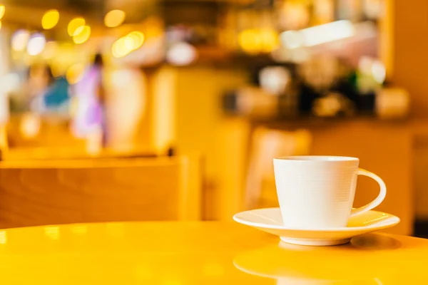 Taza de café en la cafetería —  Fotos de Stock