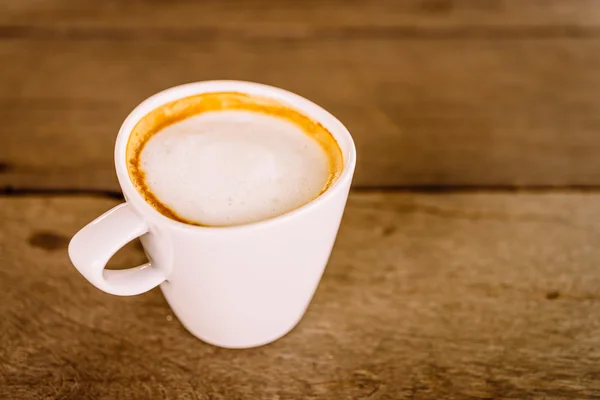 Latte tazza di caffè — Foto Stock