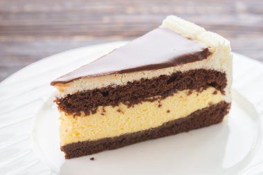 Çikolatalı pasta dilimi