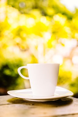 Beyaz kahve Kupası latte