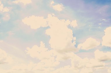 Mavi bulutlar gökyüzü