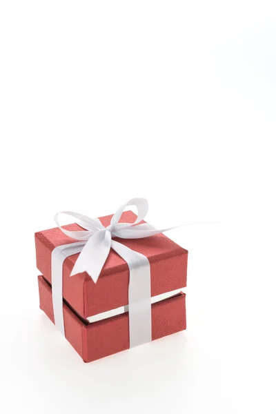 Red gift box — Stock Photo, Image