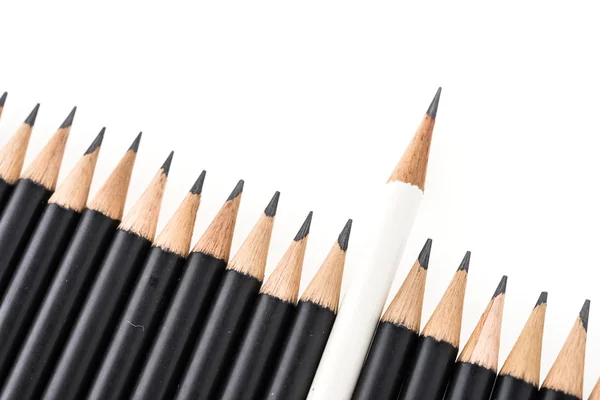 Black school Pencils — Stock Photo, Image