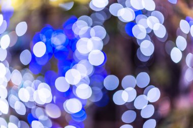 Noel ışıkları doku