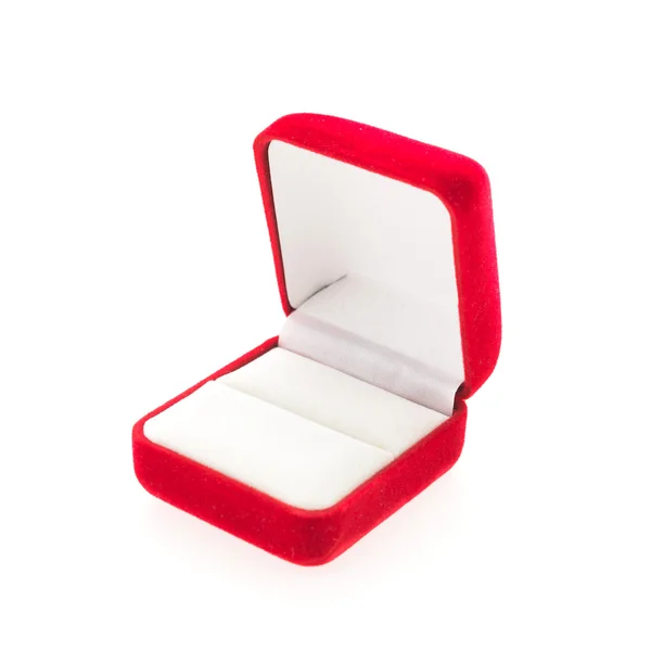 Caixa anel de diamante — Fotografia de Stock