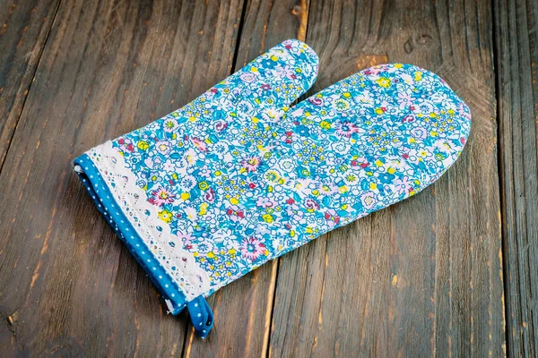 Colorful Kitchen glove — Stock Photo, Image