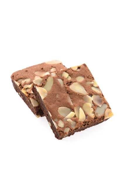 Delizioso brownie al cioccolato — Foto Stock