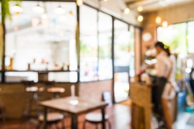 Kafenin içinde bir yer.