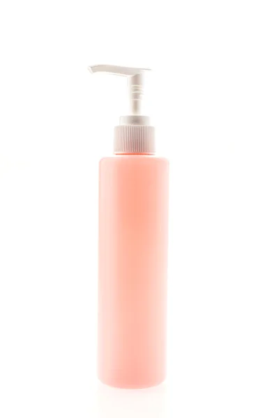 Pembe pompa şişe — Stok fotoğraf