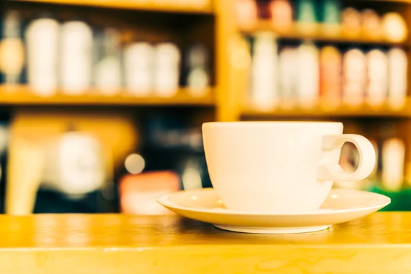 Taza de café en la cafetería —  Fotos de Stock