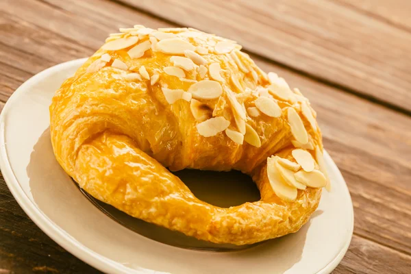 Delicious fresh Croissant — Stock Photo, Image