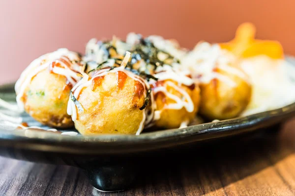 Gnocco di palline Takoyaki fritte — Foto Stock
