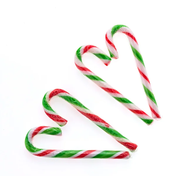 Bastones de caramelo de Navidad —  Fotos de Stock