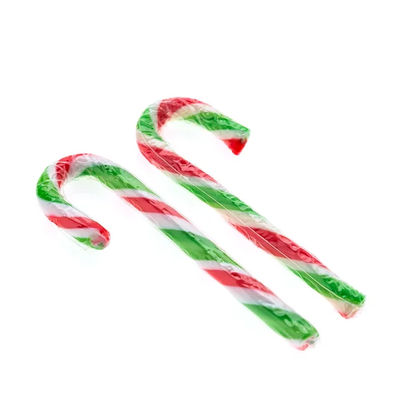 Christmas candy canes — Stock Photo, Image