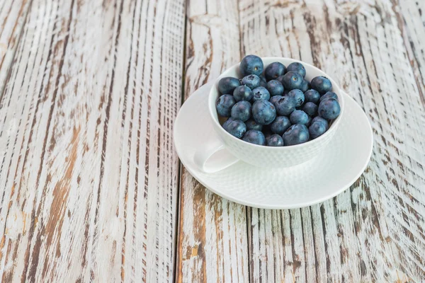 Deliciosa taza de arándanos —  Fotos de Stock