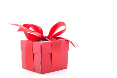 Kırmızı hediye kutusu