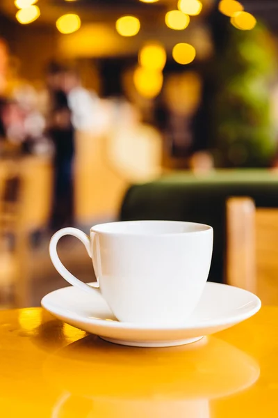 Taza de café en la cafetería —  Fotos de Stock