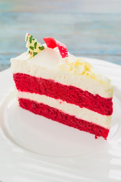 Torta di velluto rosso — Foto Stock