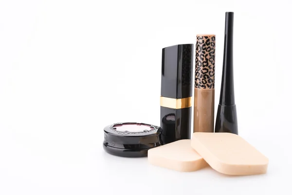 Kobiece kosmetyki makijaż — Zdjęcie stockowe