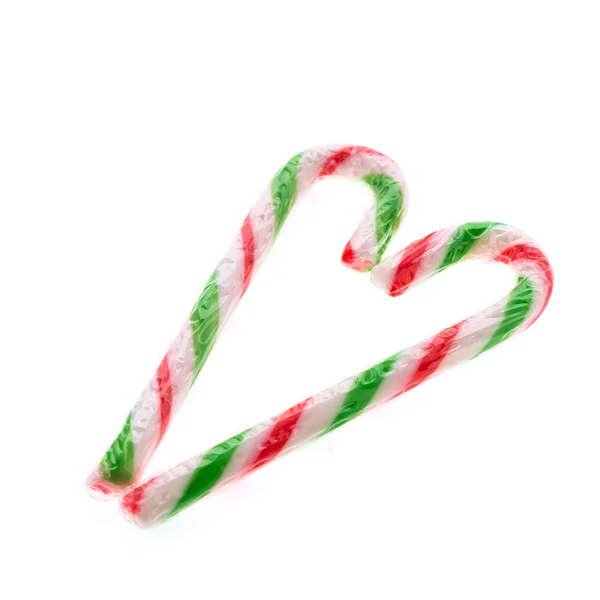 Christmas candy canes — Stock Photo, Image