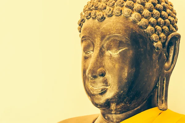 Buddha faccia da vicino — Foto Stock