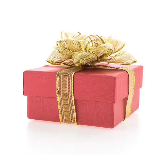 Red gift box — Stock Photo, Image