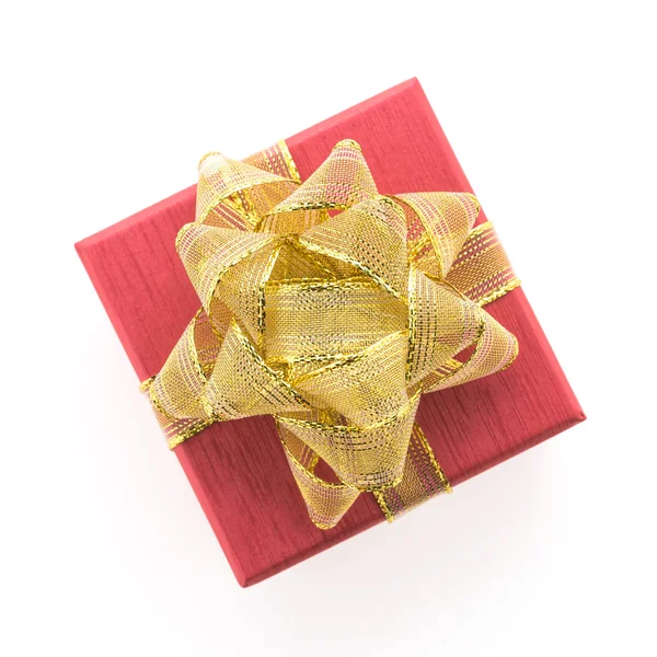 Red gift box — Stock Photo, Image