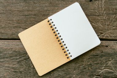 boş bir not defteri