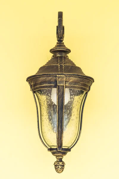 Vintage Lamp on wall — Stock Photo, Image