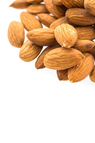 Brown Almond nuts — Stock Photo, Image