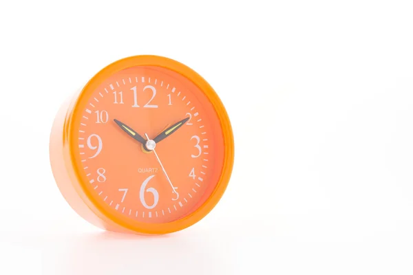 Orange alarm isolated on white — Stock Photo, Image