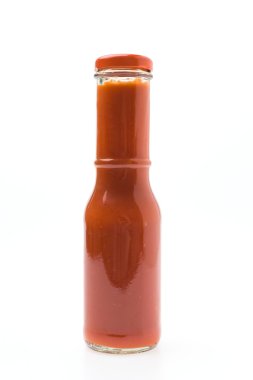 Kırmızı sosu şişe