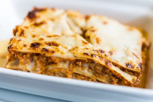 Lasagne Schweinefleisch italienisches Essen — Stockfoto