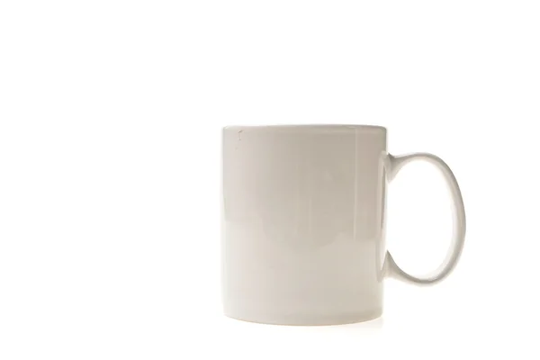 Чашка белого кофе — стоковое фото