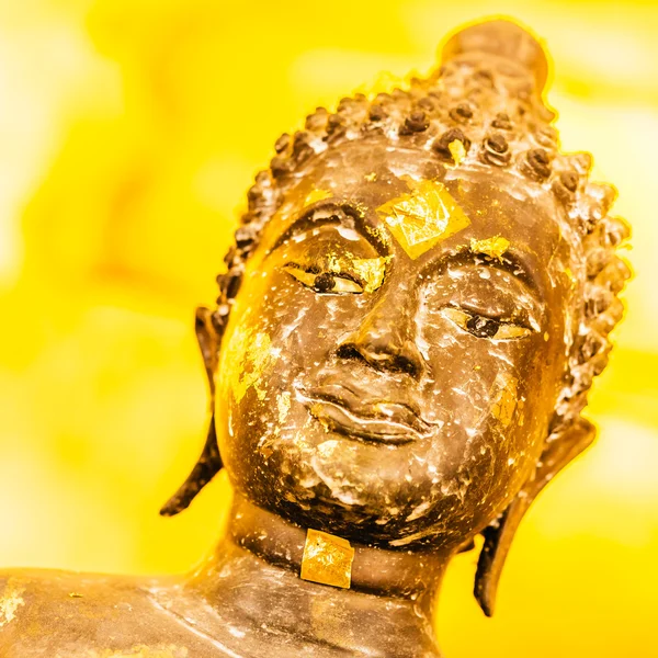 Buddha tvář pozadí — Stock fotografie