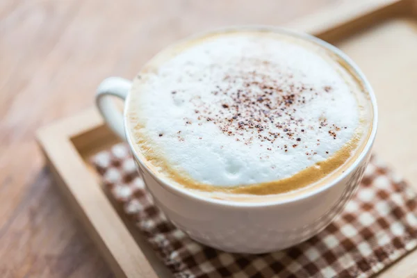 Heiße Kaffeetasse — Stockfoto