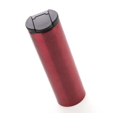 Kırmızı kahve tumbler termos