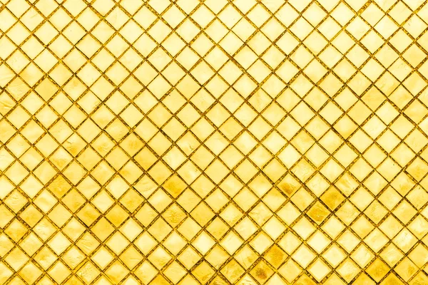 Goldmosaikfliese — Stockfoto