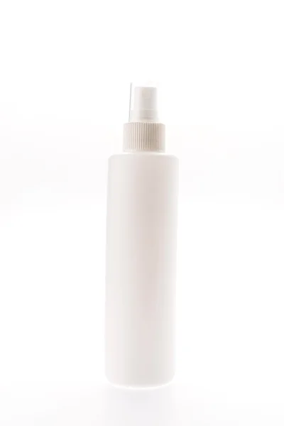 Weiße Kosmetikflasche — Stockfoto