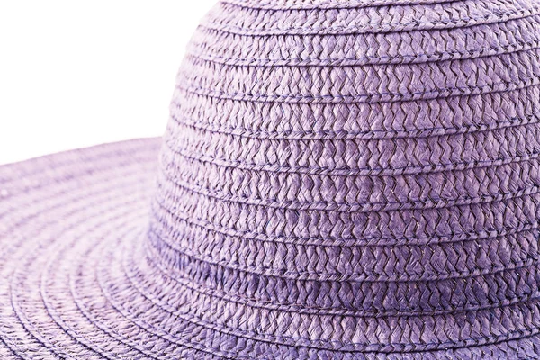 Chapéu de palha fêmea — Fotografia de Stock